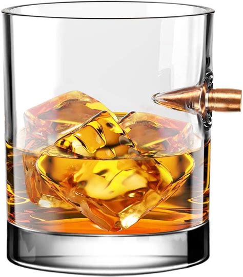 Whiskey Glasses With Bullet